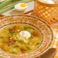 Суп с пшеном по-деревенски
