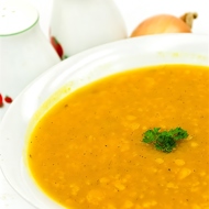 Тыквенно-картофельный суп со сливками