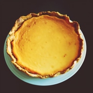 Творожный пирог с апельсиновым ароматом