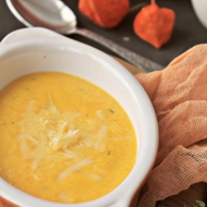 Тыквенно-сливочный крем-суп с сыром