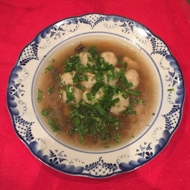 Украинский суп с галушками (диета № 9)