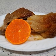 Утка с мандарином запеченная в рукаве