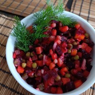 Винегрет классический с горошком
