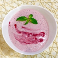 Йогурто-творожный завтрак с мятой