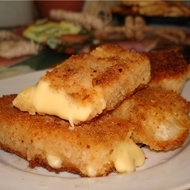 Жареный сыр по-чешски в панировке