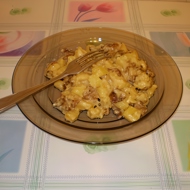 Жаренный картофель с грибами