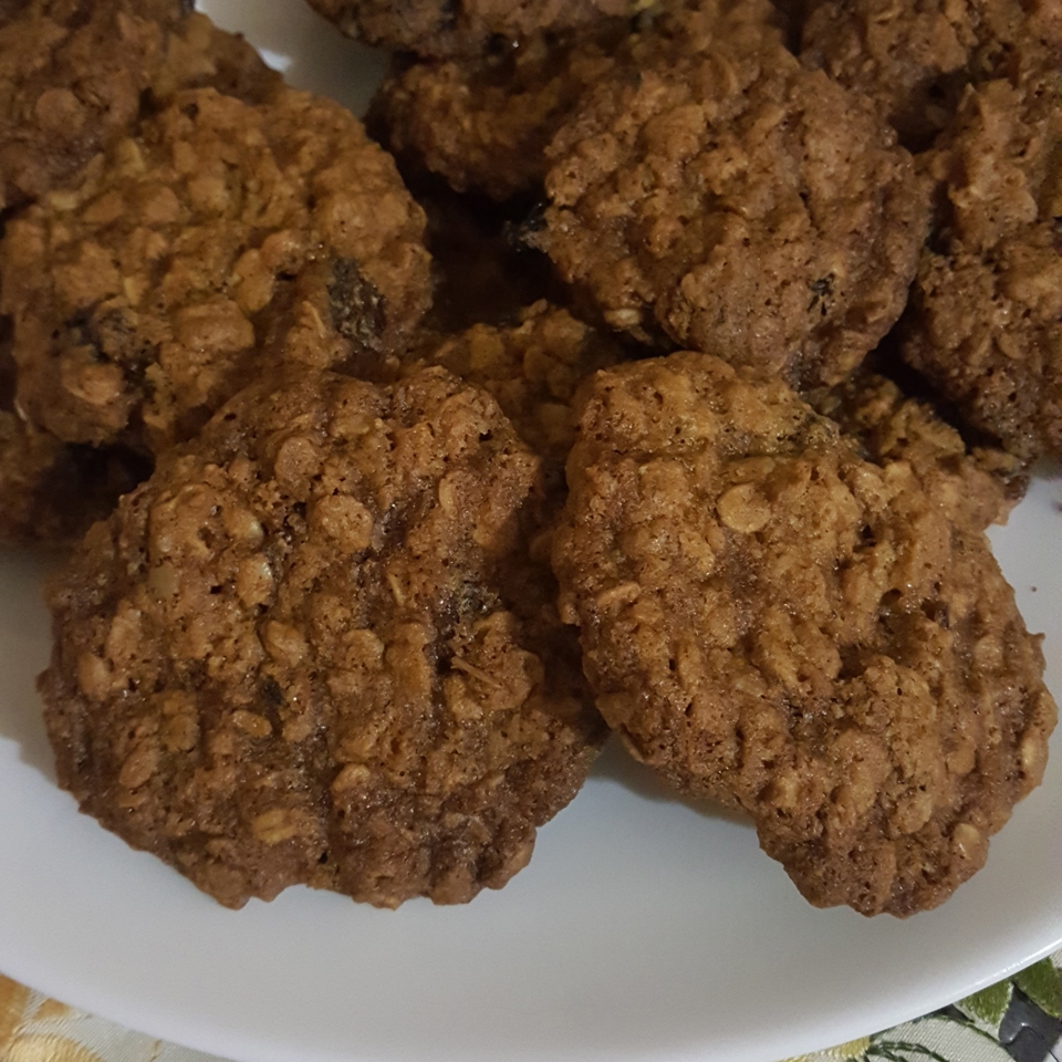 Американское овсяное печенье с изюмом (Oatmeal Rasin Cookies)