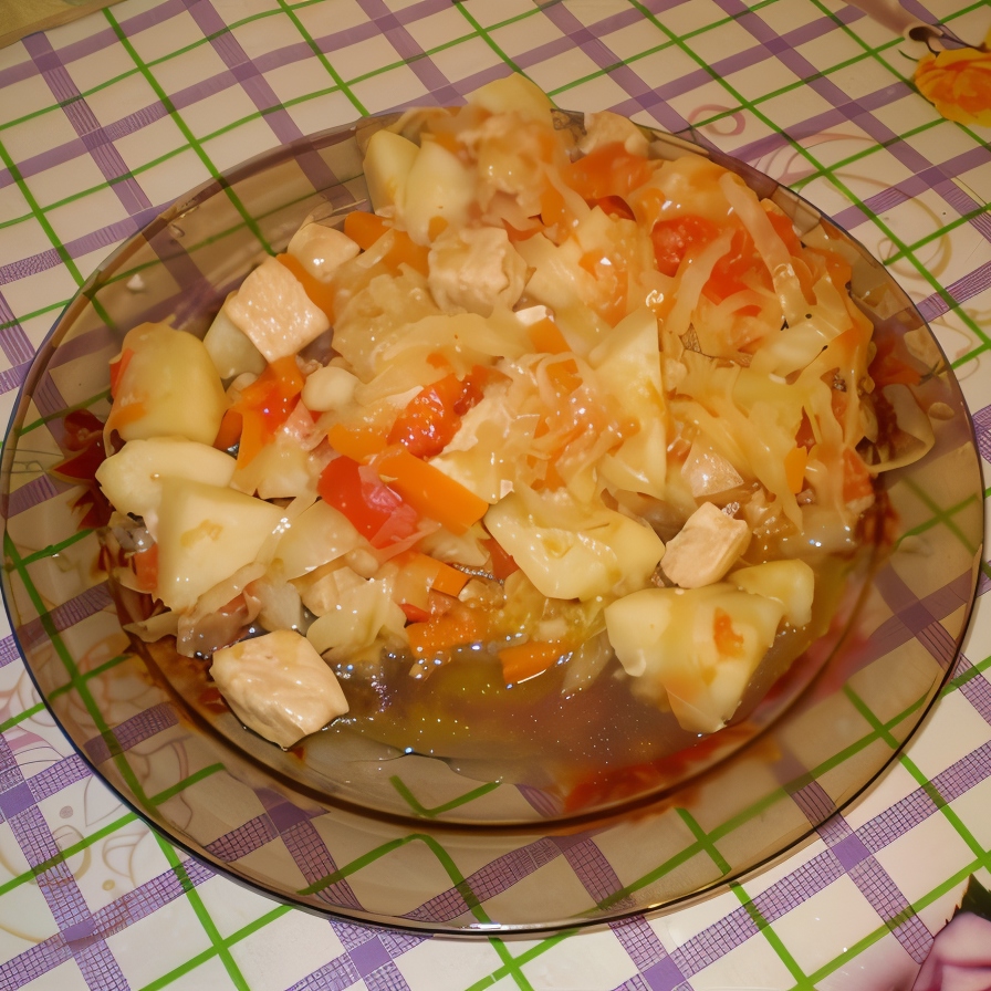 Мясное рагу со свининой