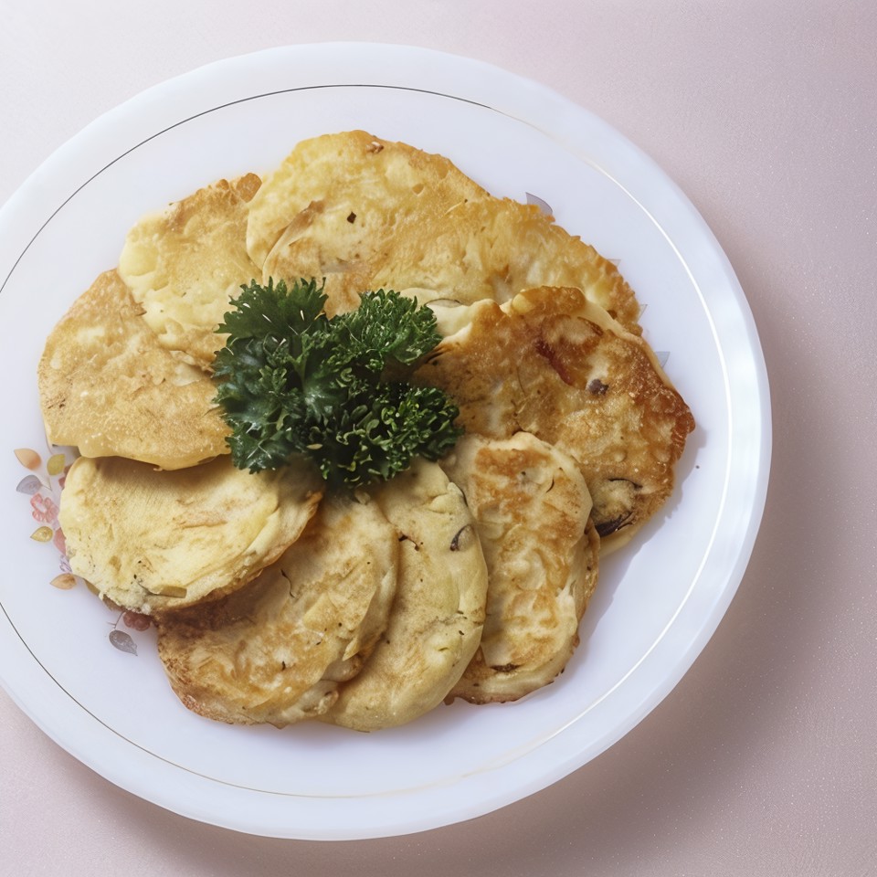 Оладьи из сладкой кукурузы к мясу на гриле