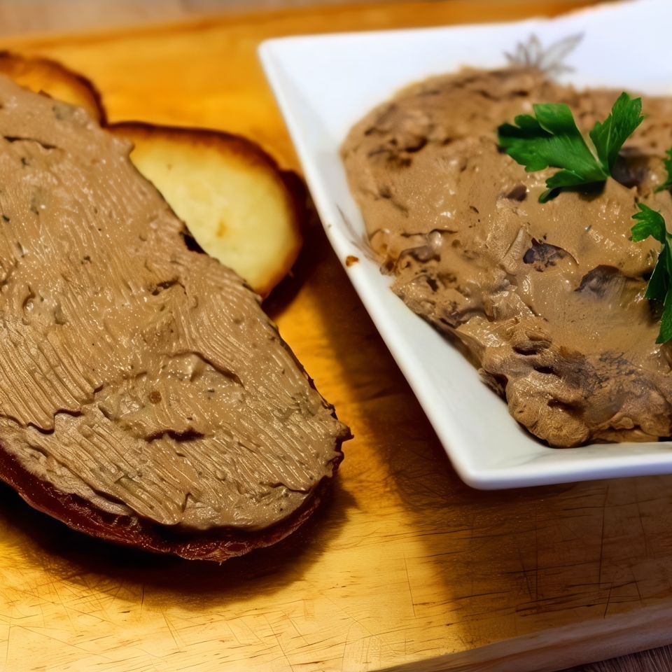 Паштет из куриной печени с вешенками рецепт – Европейская кухня: Закуски.  «Еда»