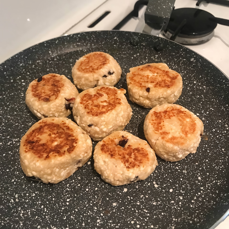 Сырники с гречневой мукой и клюквой