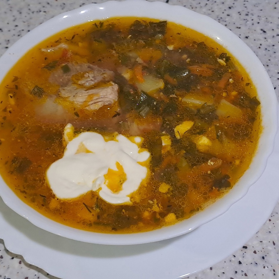 Борщ с черносливом и лимоном рецепт – Русская кухня: Основные блюда. «Еда»