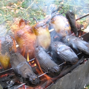 Шашлык из овощей по-армянски