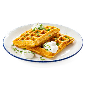 Вафли из батата