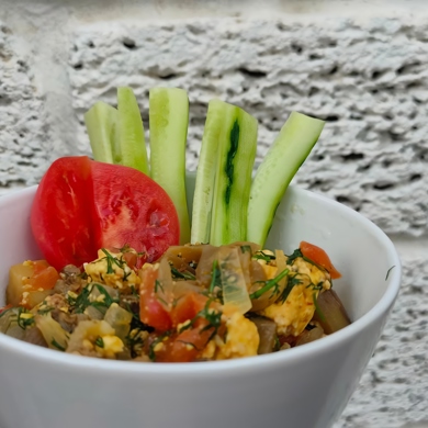 Запеканка из баклажанов с помидорами - пошаговый рецепт с фото