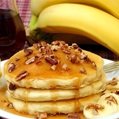 Банановые оладьи на молоке рецепт – Американская кухня: Выпечка и десерты. «Еда»