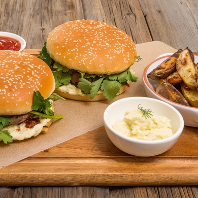 Домашний бургер или чикенбургер – кулинарный рецепт