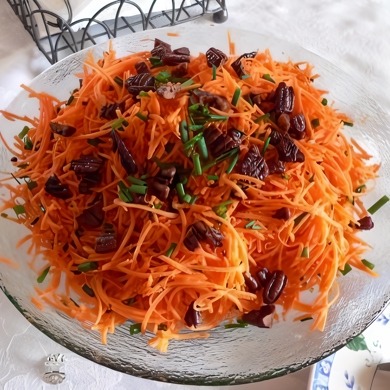 Еврейский салат с морковью