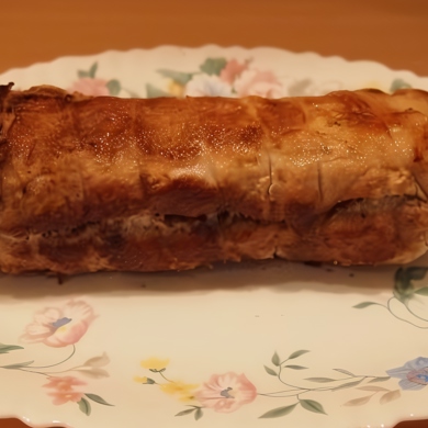 мясной рулет из свинины в духовке в фольге пошаговый рецепт с фото из свинины | Дзен