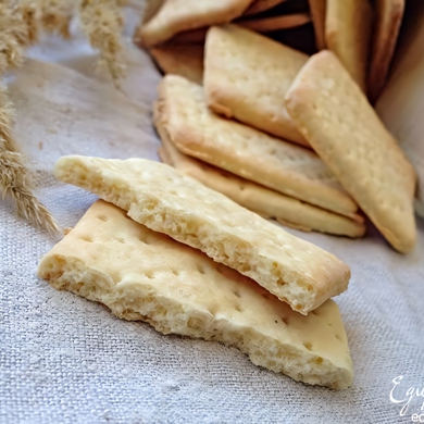 Постное галетное печенье – пошаговый рецепт приготовления с фото