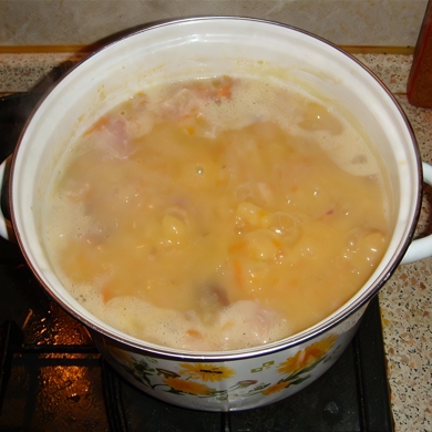 Гороховый суп с рулькой – пошаговый рецепт приготовления с фото