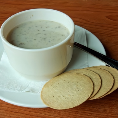 Грибной суп со сливками: рецепт