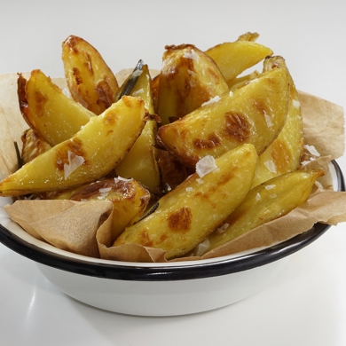 Хрустящая раздавленная картошка в духовке - простой и вкусный рецепт с пошаговыми фото