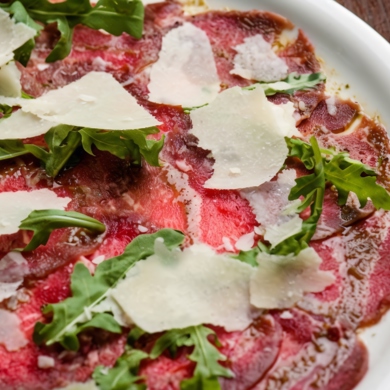 Карпаччо из говядины (beef carpaccio) - рецепт приготовления от Праймбиф