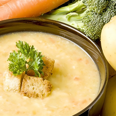 Крем суп с курицей, картошкой, морковкой и луком рецепт с фото пошагово