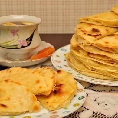 Кыстыбыи — татарские лепешки с картошкой