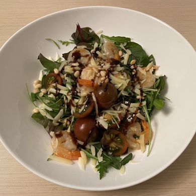 Легкий салат с креветками и авокадо рецепт – Греческая кухня: Салаты. «Еда»