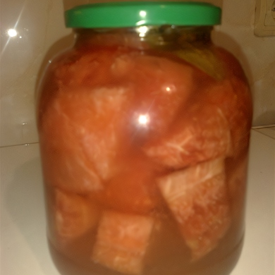 Маринованный арбуз - пошаговый рецепт с фото