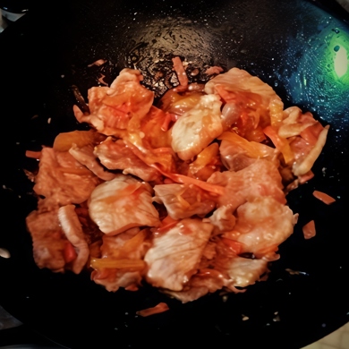 Свинина, маринованная в устричном соусе, пошаговый рецепт с фото