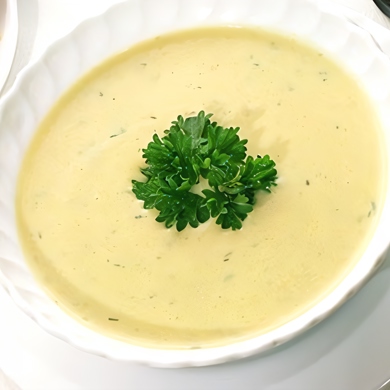 Сырный суп-пюре с грибами - 9 пошаговых фото в рецепте