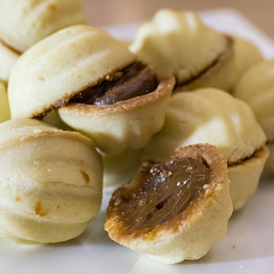 Советские орешки со сгущенкой, пошаговый рецепт с фото