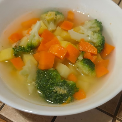 Овощной суп с клецками. Рецепты с фото. Пошагово