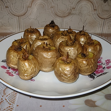 Картофель, запеченный с салом, пошаговый рецепт с фото