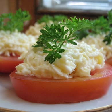 бутерброды с сыром и чесноком и помидорами на батоне в духовке колбасой рецепт | Дзен