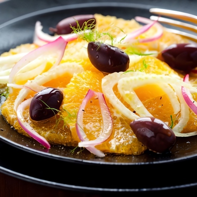 Салат с апельсинами и авокадо – пошаговый рецепт приготовления с фото