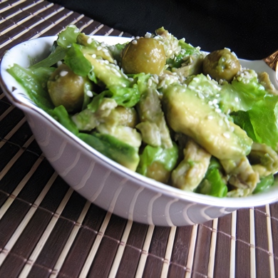 Салат из болгарского перца с оливками – кулинарный рецепт