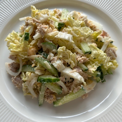 Простые салаты с тунцом — рецепты с пошаговыми фото и видео