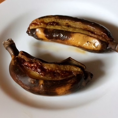 Запеченные бананы под карамельной корочкой, рецепт приготовления