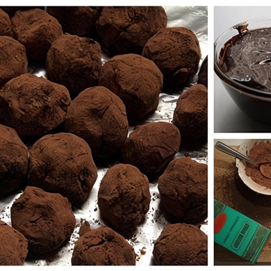Рецепт Шоколадные трюфели. Способ приготовления, ингредиенты, подборка нужных товаров