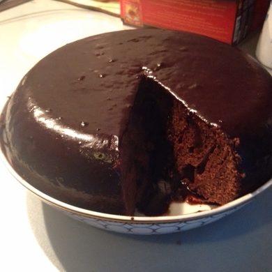 Простой шоколадный кекс в мультиварке пошаговый рецепт с фото