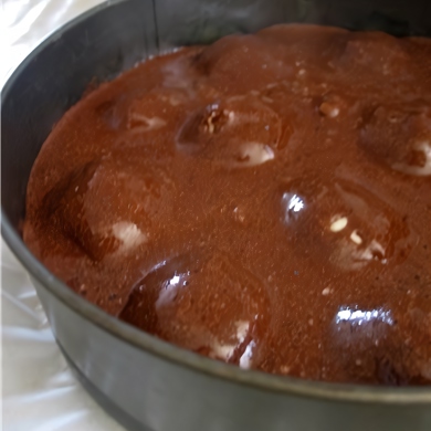 Шоколадный пирог с творожными шариками - пошаговый рецепт с фото на l2luna.ru