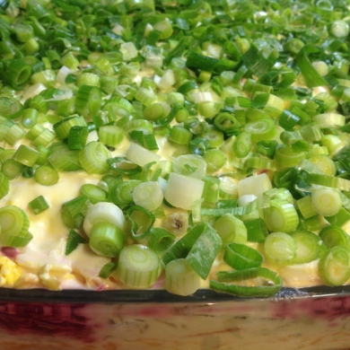 Салат из соленых огурцов с луком и постным маслом рецепт – Европейская кухня: Салаты. «Еда»