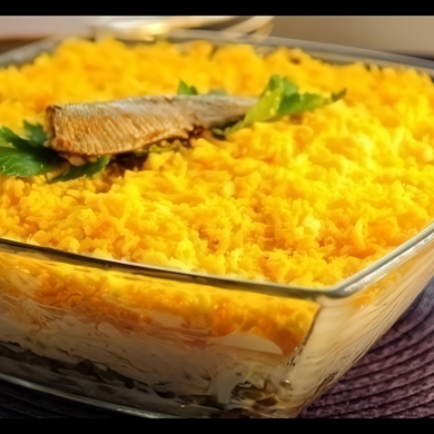 Салат со шпротами, вкусных рецептов с фото Алимеро