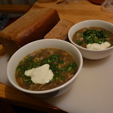 Грибной суп с перловкой — рецепт с фото пошагово + отзывы
