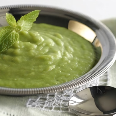 Суп-пюре из зеленого горошка с крабом рецепт – Европейская кухня: Супы. «Еда»