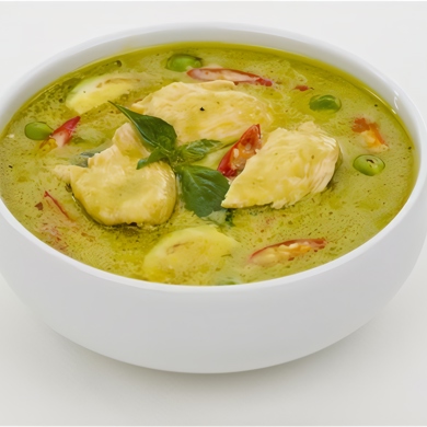 Тайский суп Том Кха с курицей